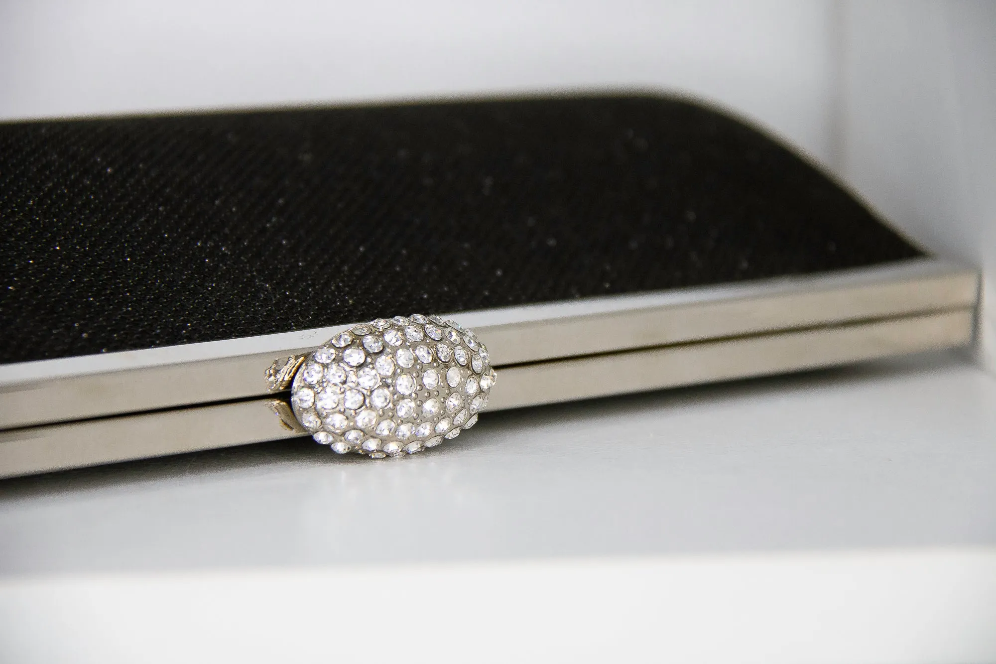 Belle Clutch in Black
