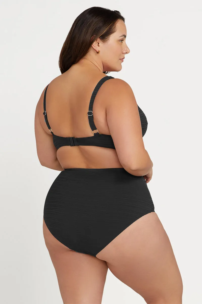 Black Aria Botticelli Multi Cup Bikini Top