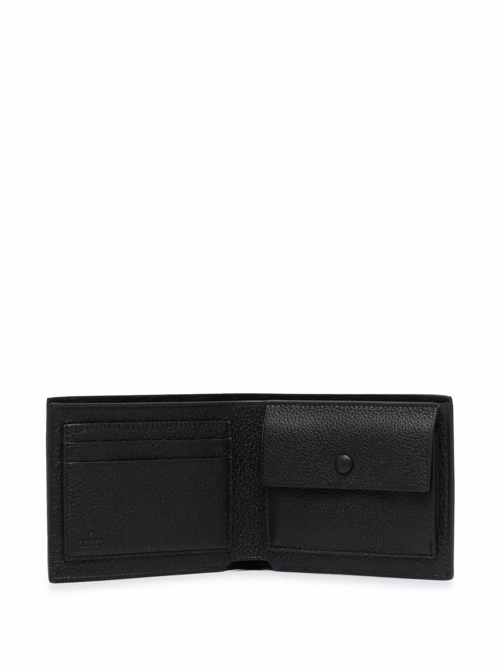 Black Embossed Logo Wallet