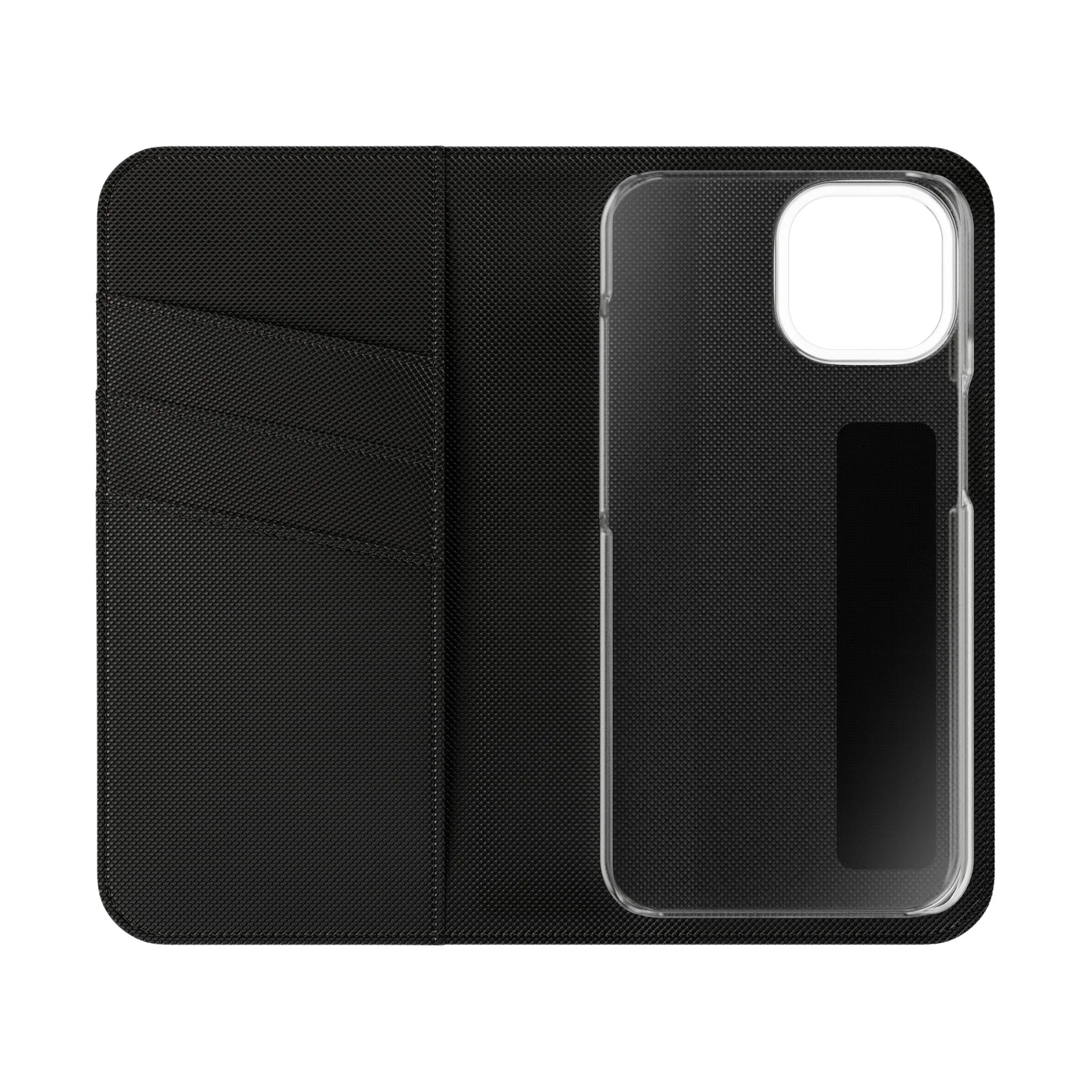 Black Flip Phone Case