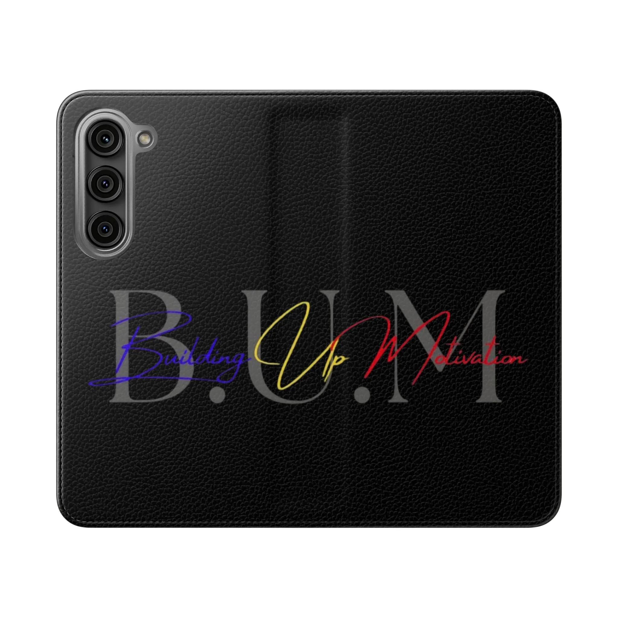 Black Flip Phone Case