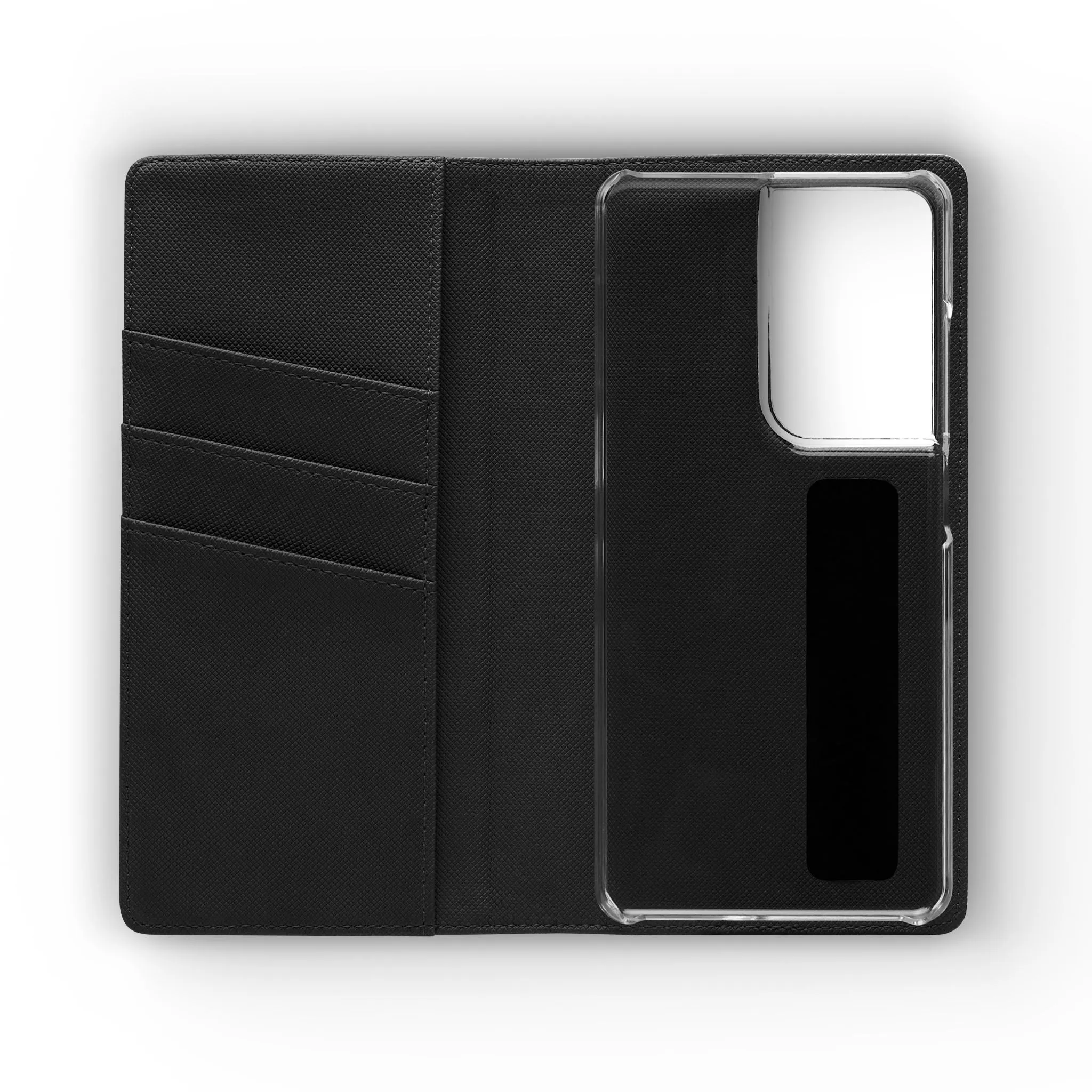 Black Flip Phone Case