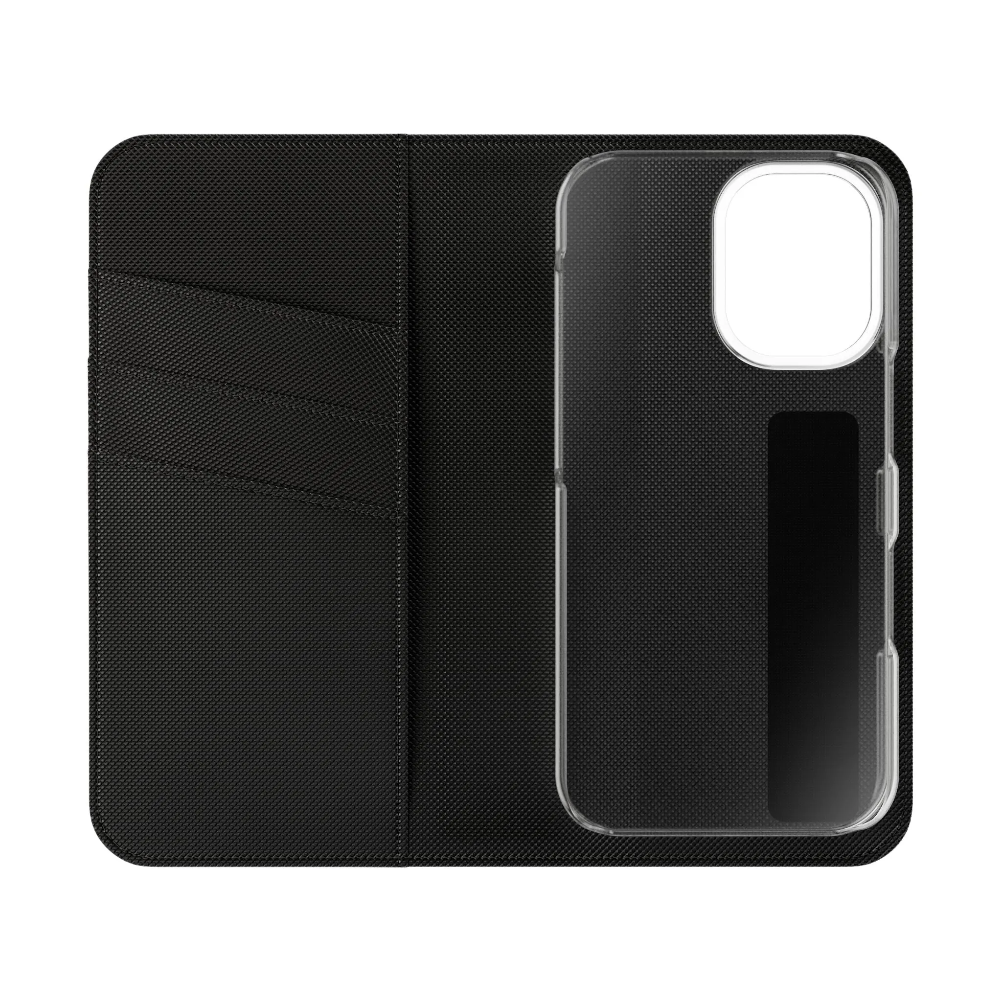 Black Flip Phone Case