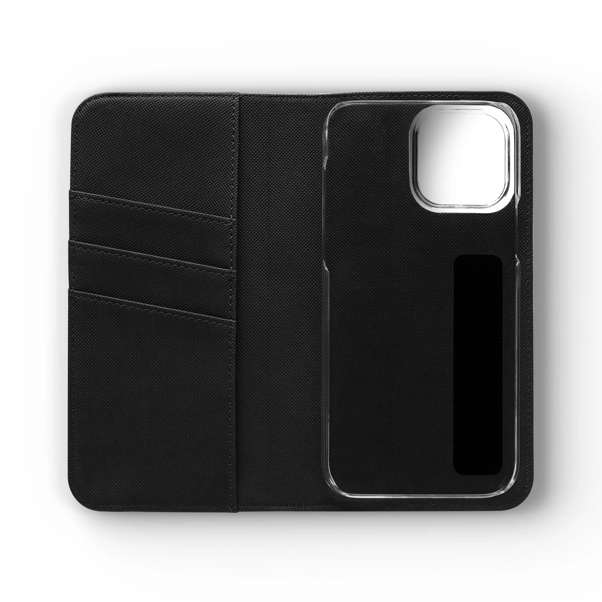 Black Flip Phone Case