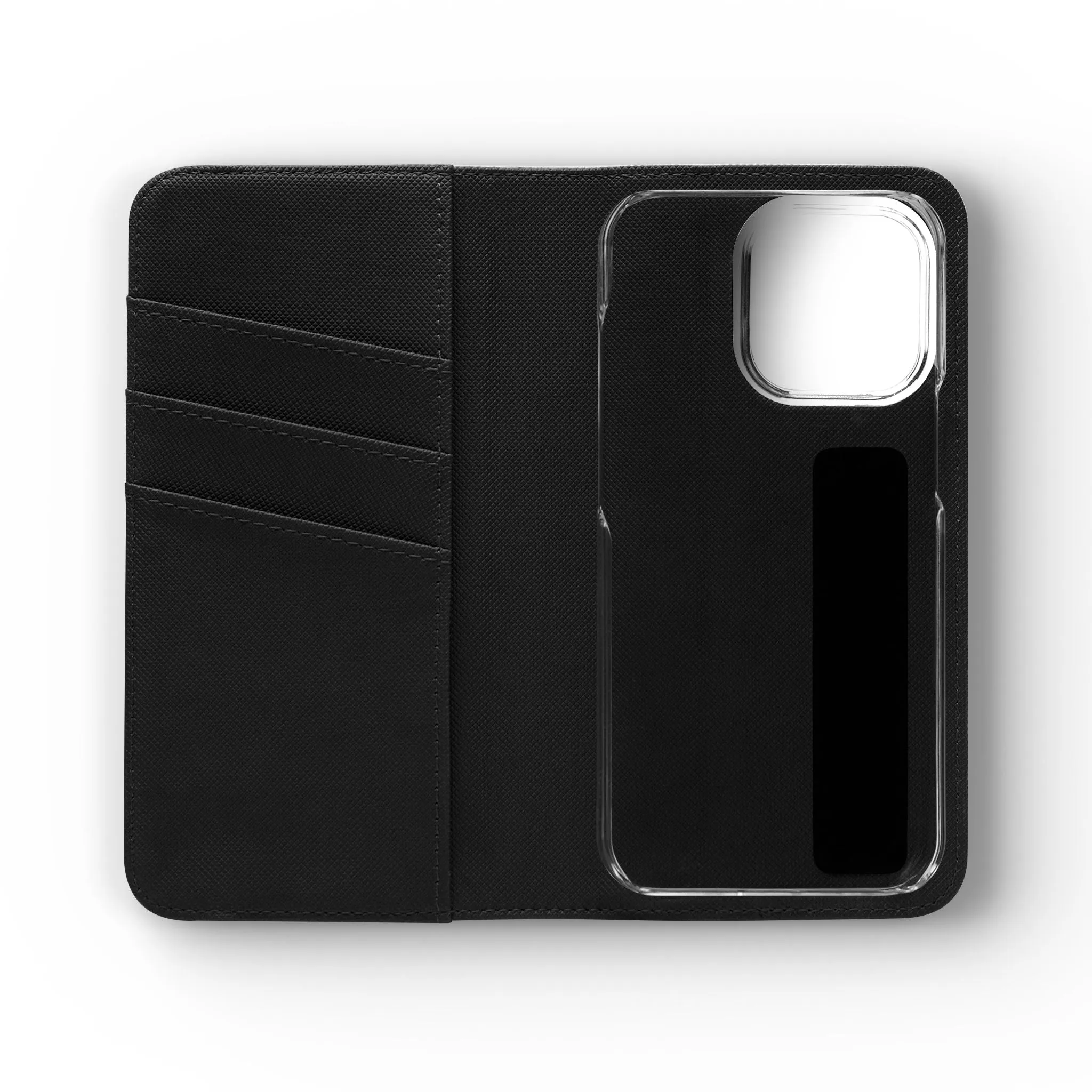 Black Flip Phone Case