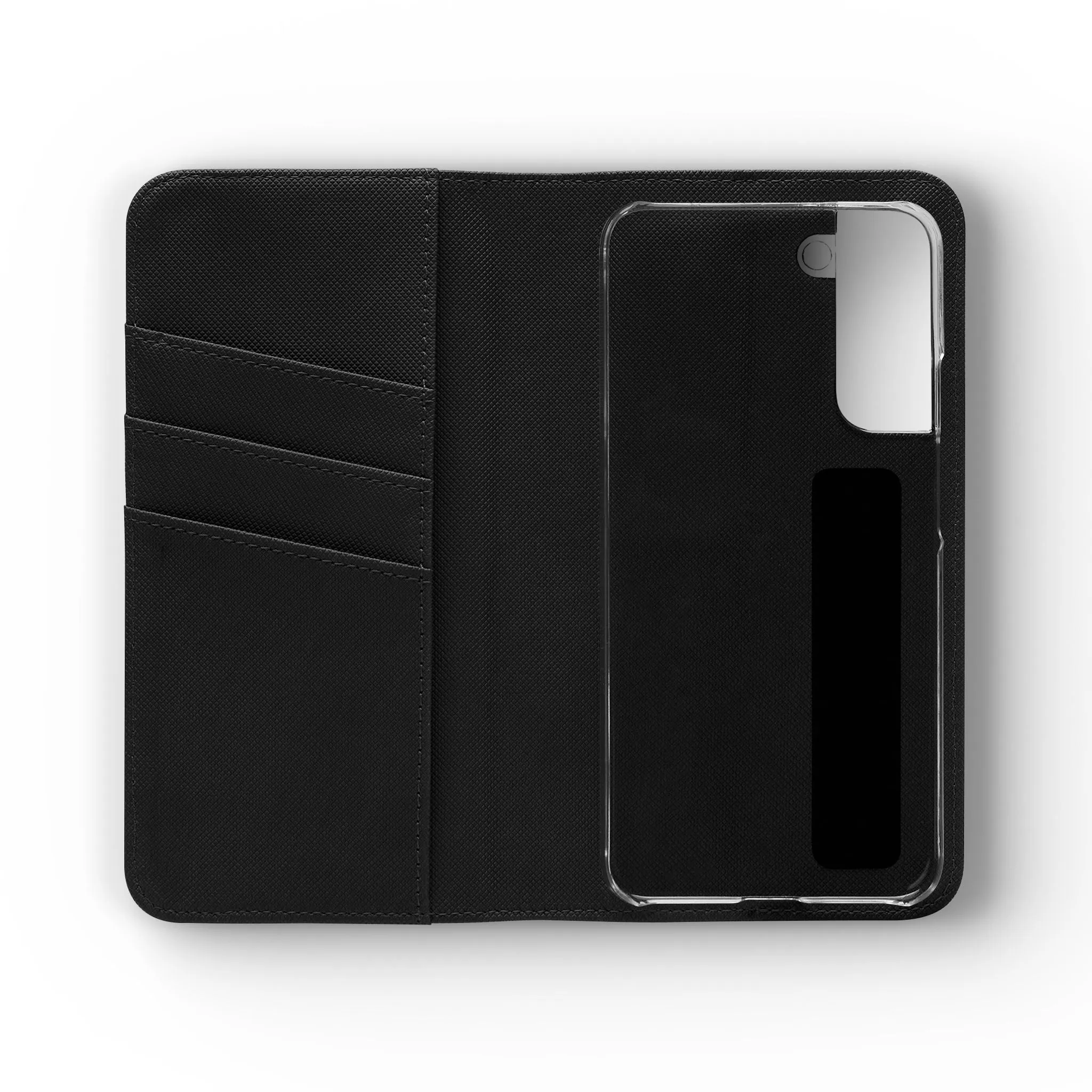 Black Flip Phone Case