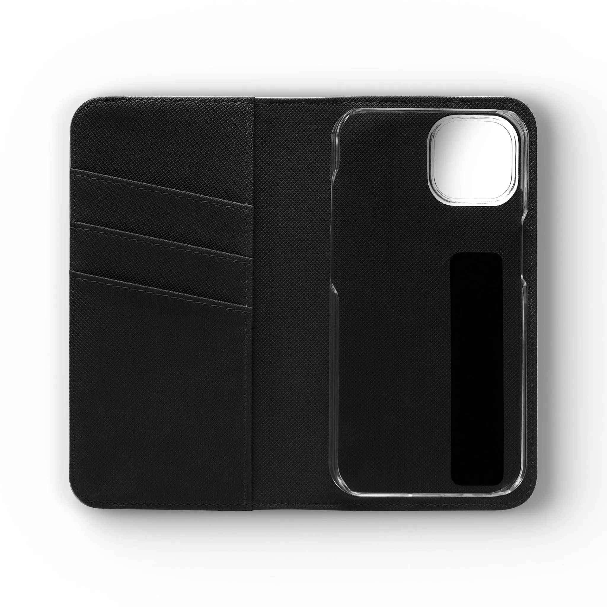 Black Flip Phone Case