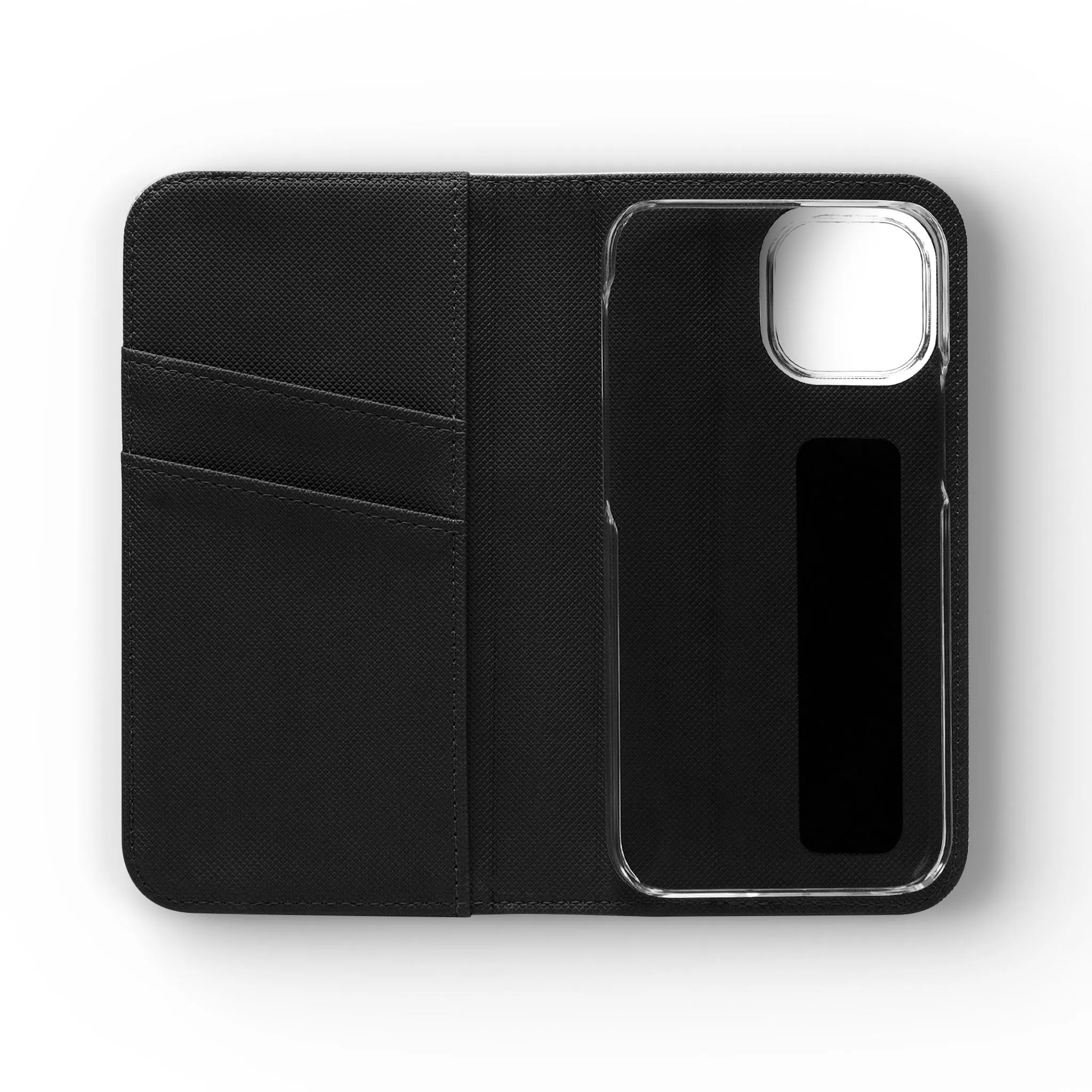 Black Flip Phone Case