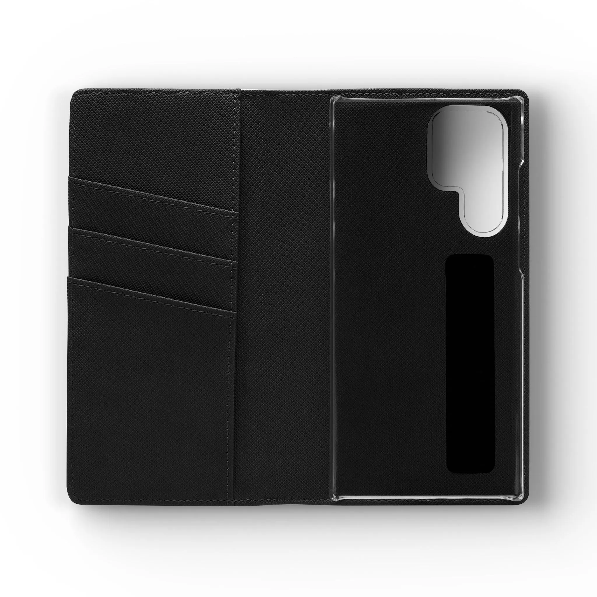 Black Flip Phone Case