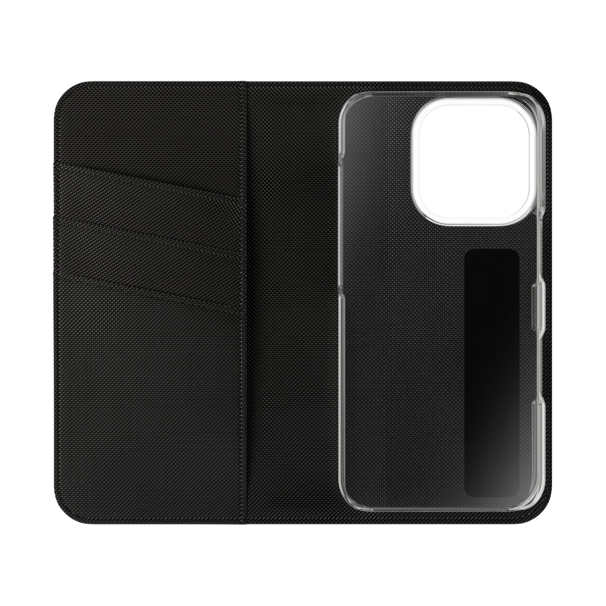Black Flip Phone Case