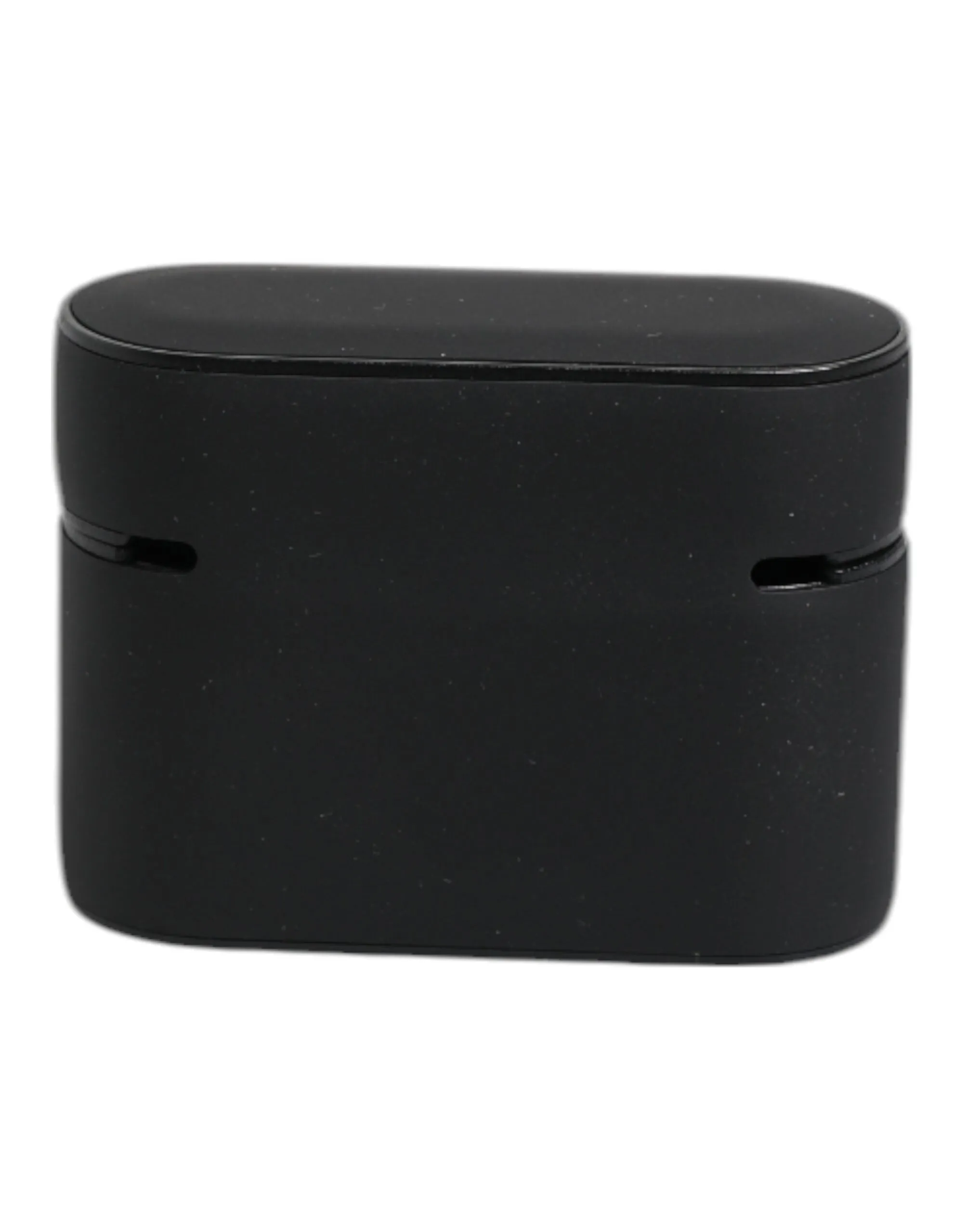 Black Orange Silicone Embossed Logo Airpods Case