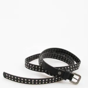 Black Studded Belt