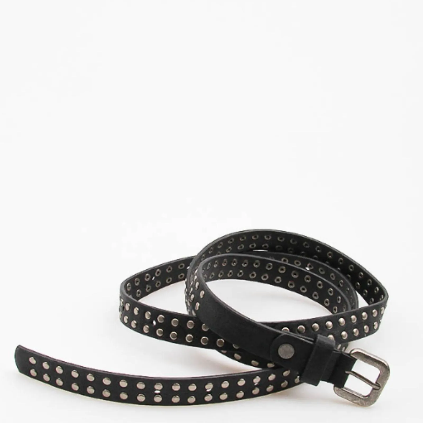 Black Studded Belt