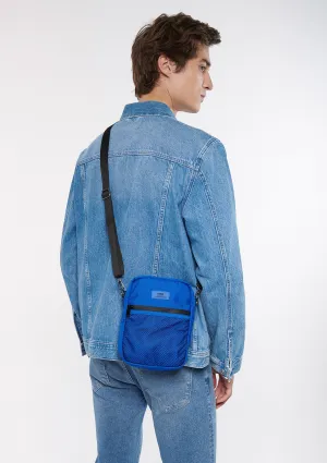 Blue Messenger Bag