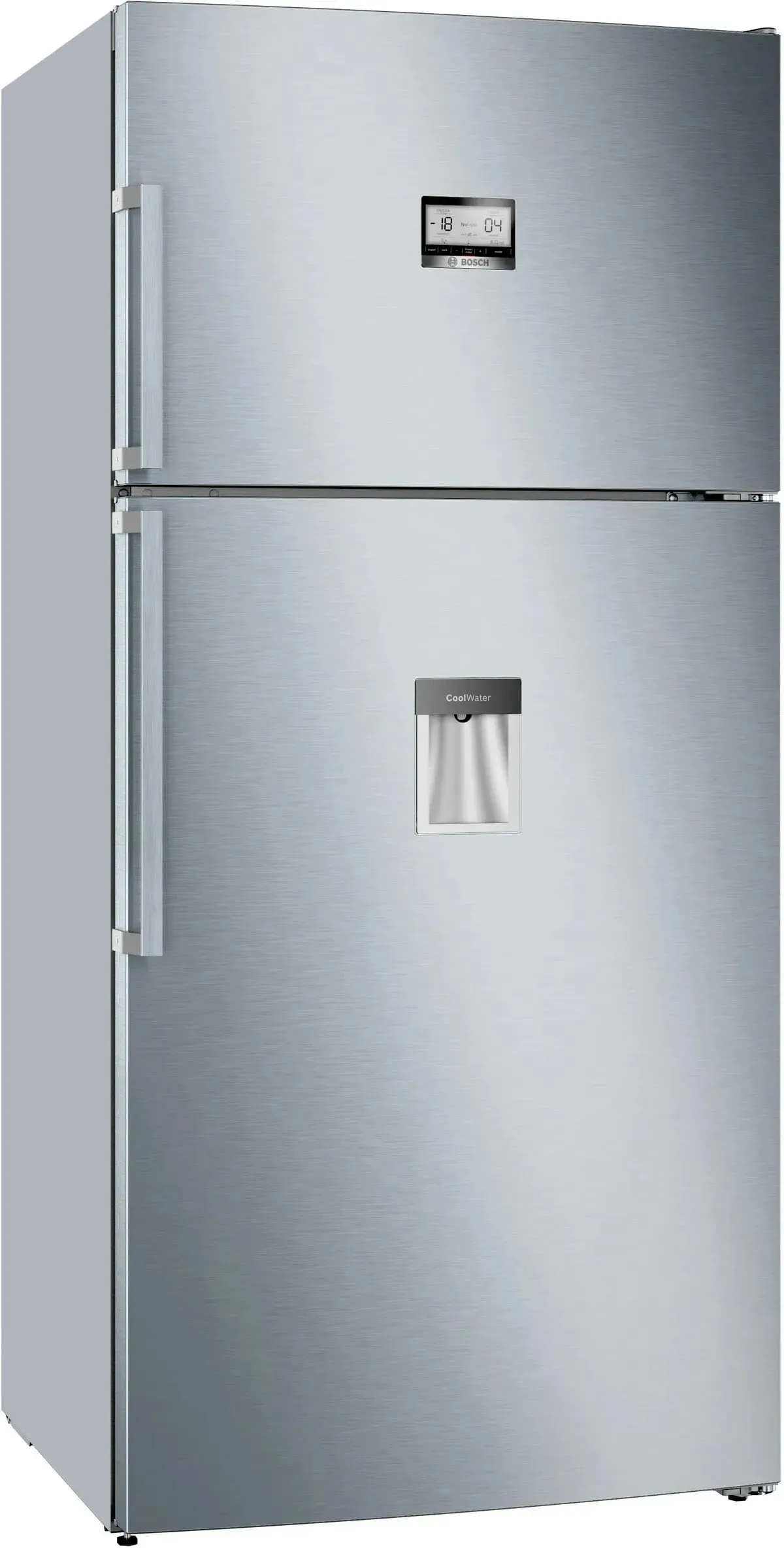Bosch 687L Silver Inox Freestanding Top Freezer- Fridge KDD86A1304