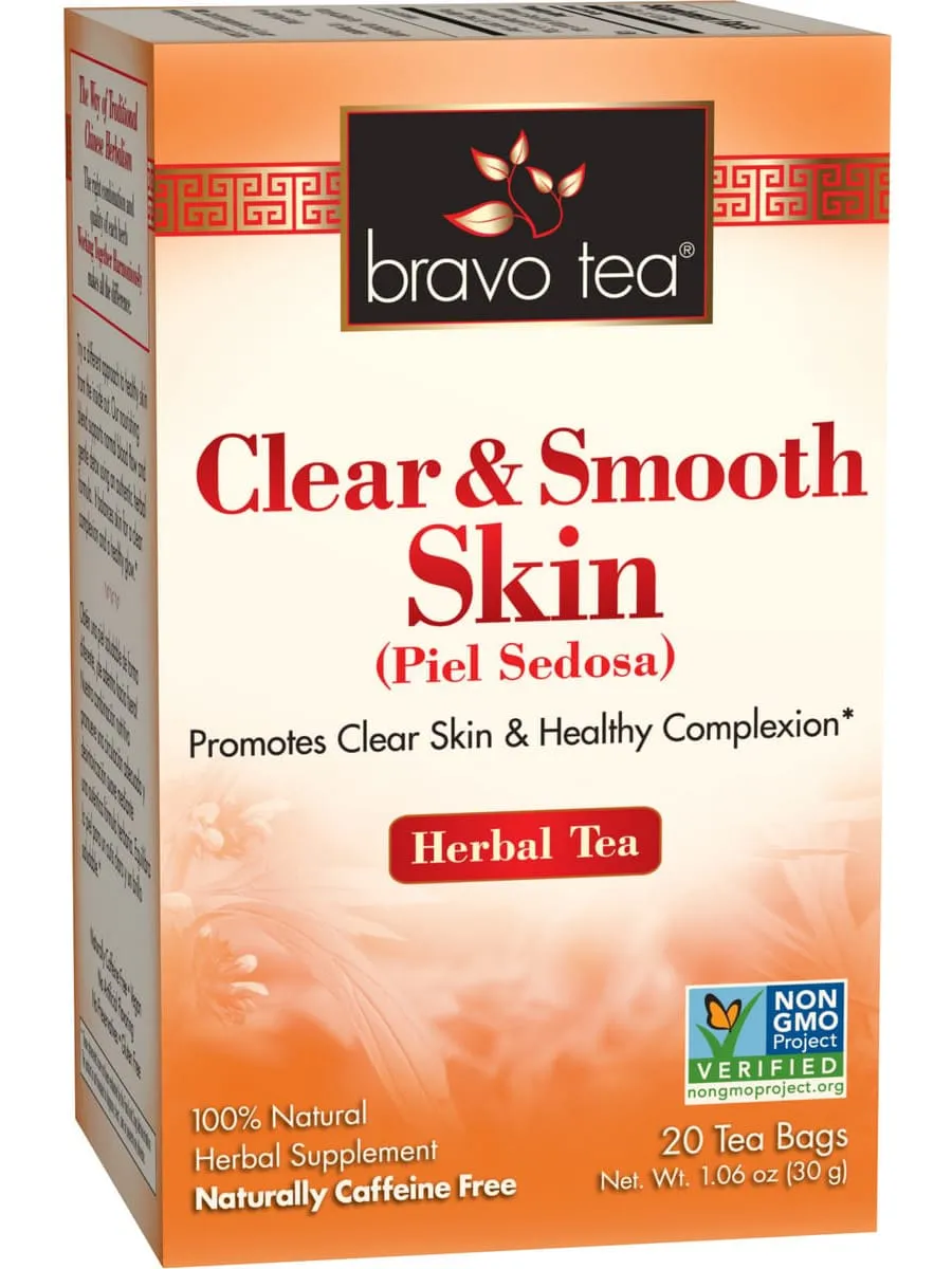 Bravo Tea, Clear & Smooth Skin, 20 Tea Bags