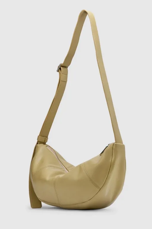 BRIE LEON - MISCHA CRESCENT BAG - HARVEST