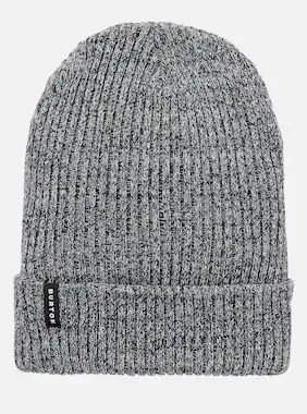 Burton Recycled Rib Beanie - True True Black / Stout White Marl