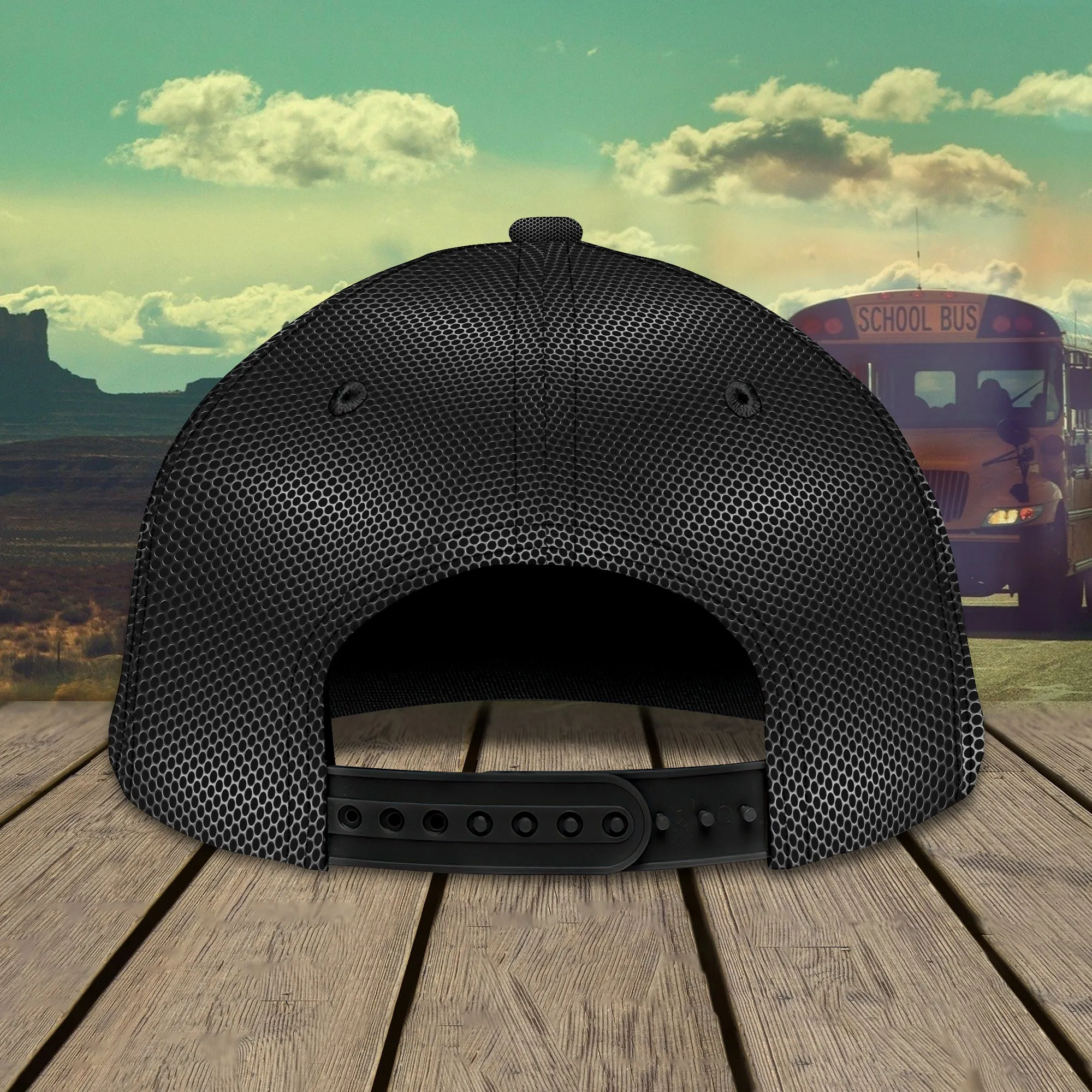 Bus - Personalized Name Cap