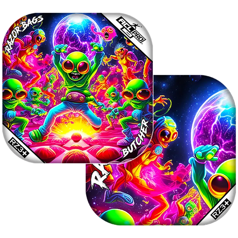 Butcher | Alien Dance Party | ACL PRO Razor Cornhole Bags