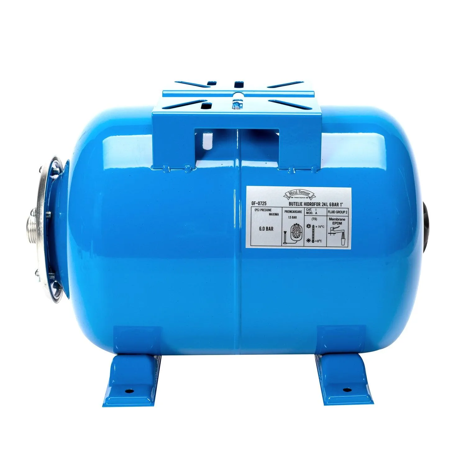 Butelie Pentru Hidrofor Micul Fermier, Gf0725, 24 L, 6 Bar