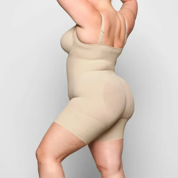 Butt Lifting Open Bust Bodysuit