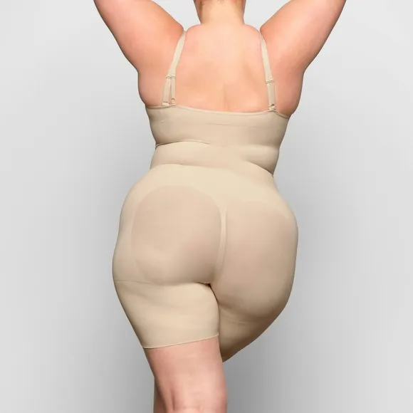 Butt Lifting Open Bust Bodysuit