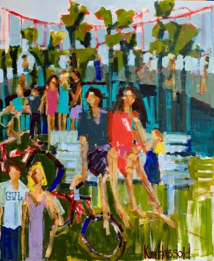 By the Bridge- 24x36