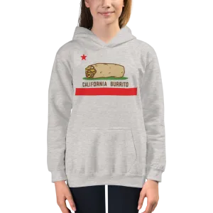 California Burrito Youth Heather Grey Hoodie