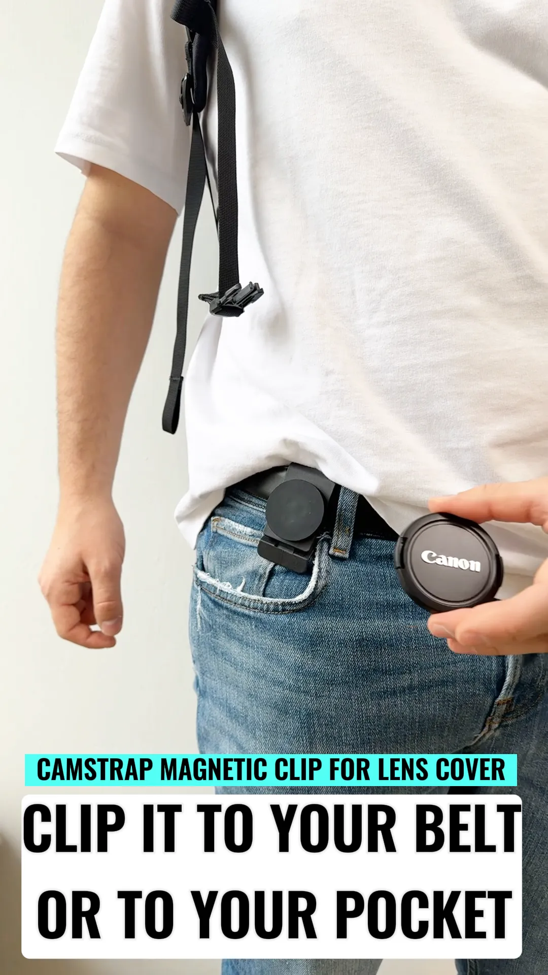 Camstrap Magclip - Magnetic Clip for Lens Cap
