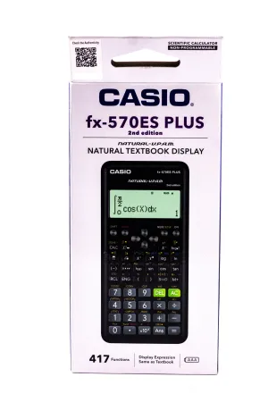 Casio Scientific Calculator FX-570ES Plus 2nd Edition