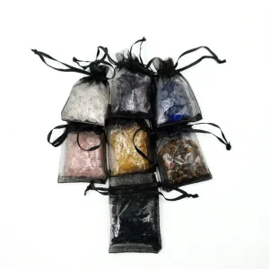 Chakra Chip Stone Set Crystal Set