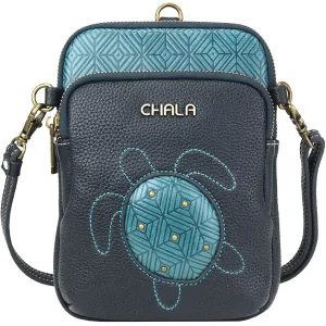 Chala Turtle Uni Cell Phone Crossbody Turquoise