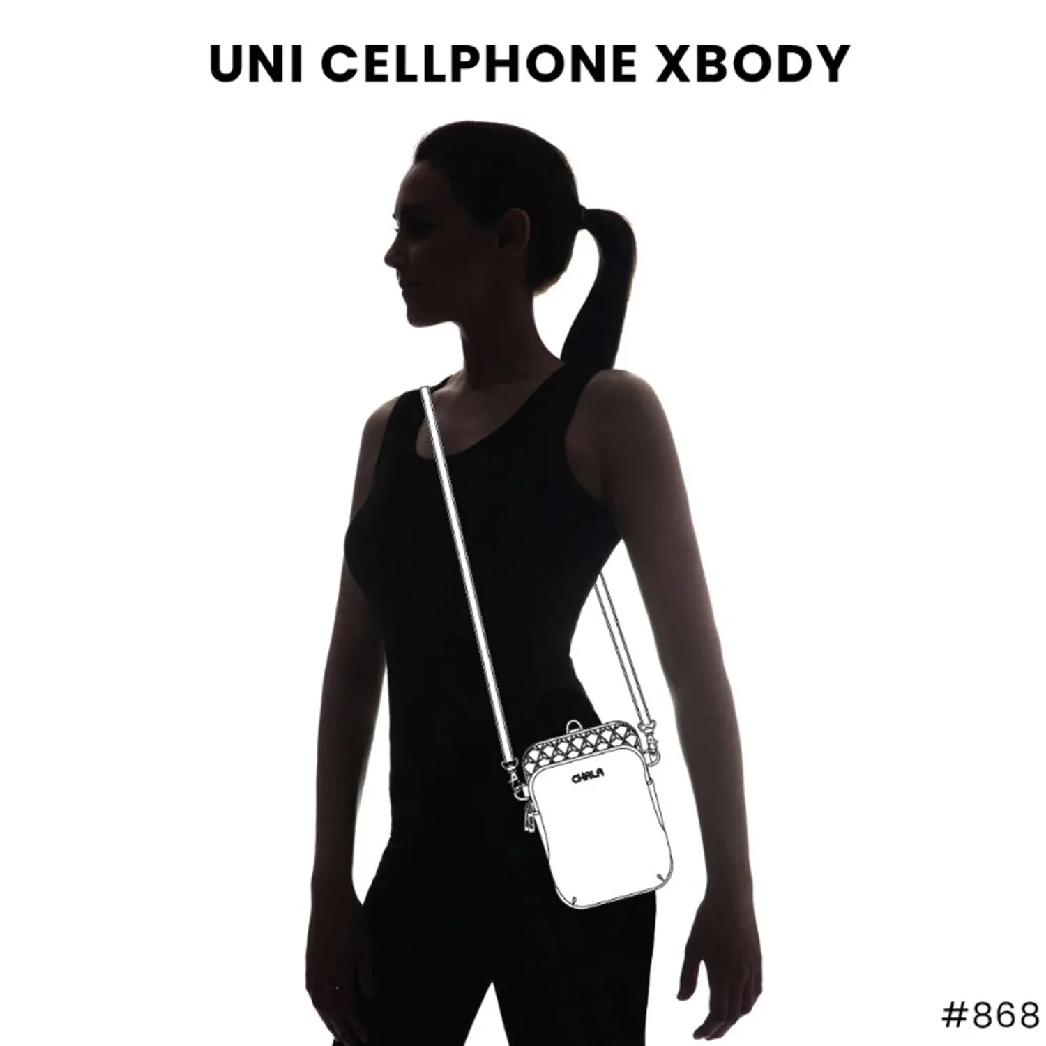 Chala Turtle Uni Cell Phone Crossbody Turquoise