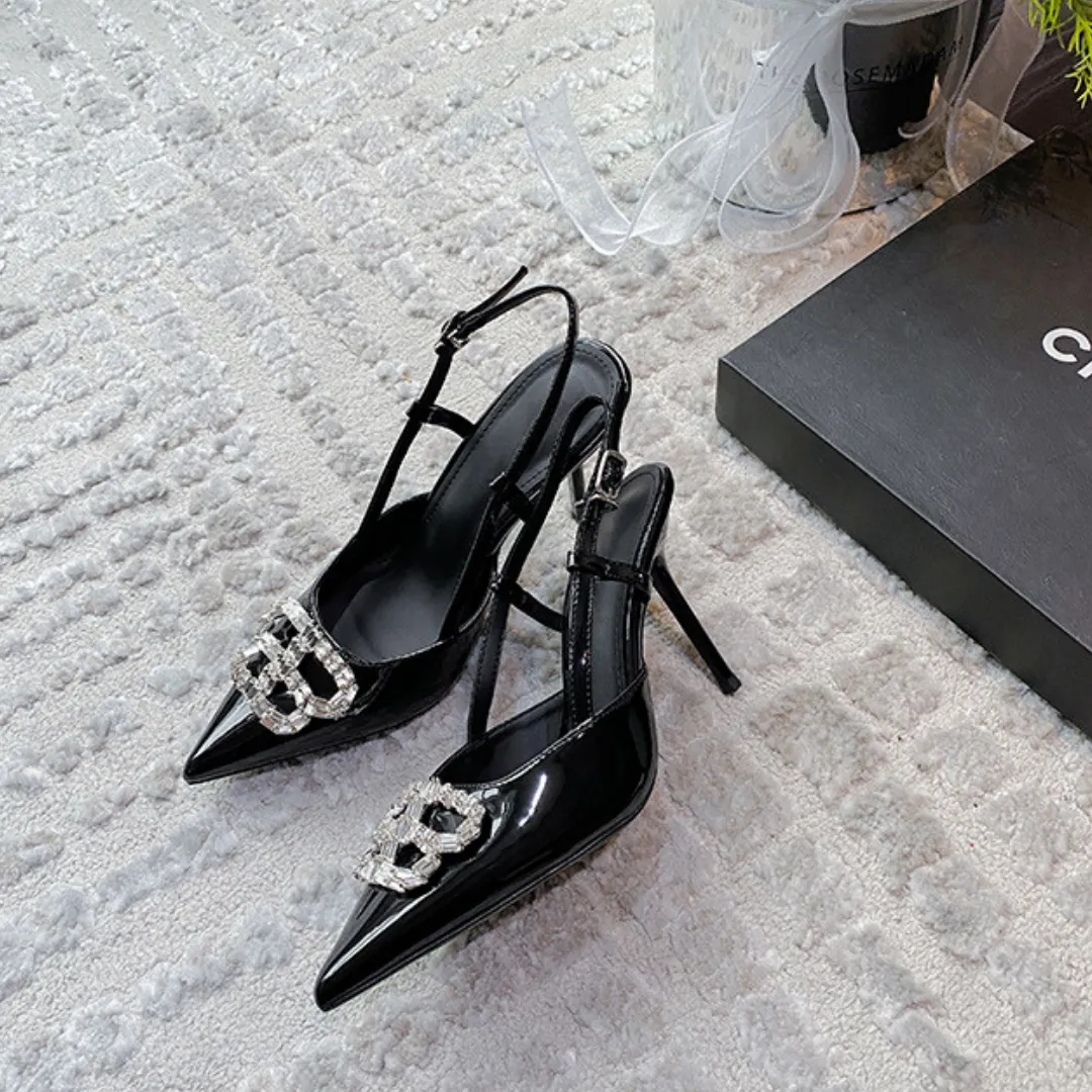 CharmFemme B-Buckle Heels
