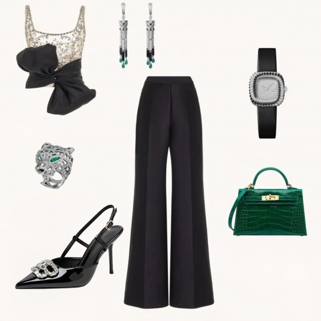 CharmFemme B-Buckle Heels