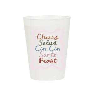 Cheers Frosted Cups