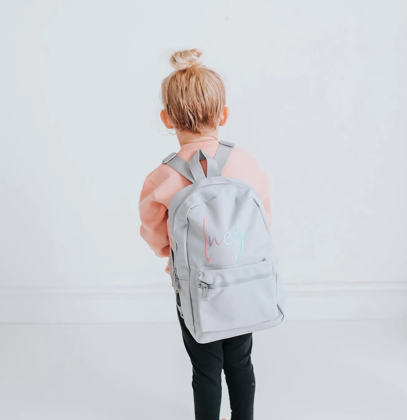 Children's Rainbow Personalised Backpack