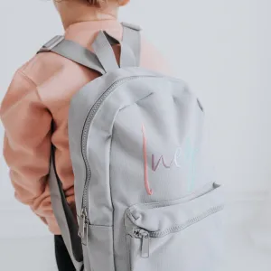 Children's Rainbow Personalised Backpack