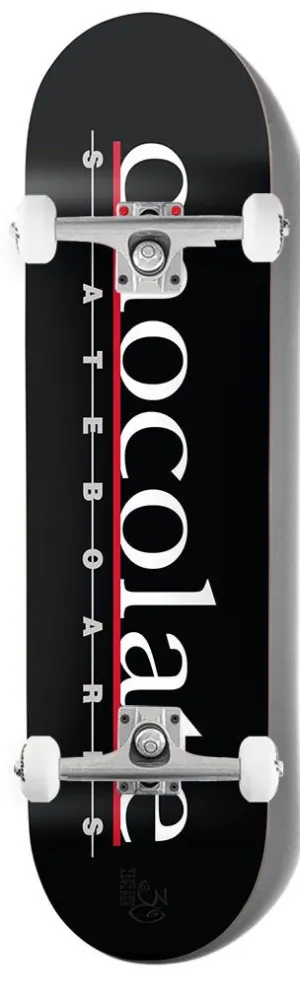 Chocolate Skateboard The Bar Logo Vincent Alvarez x Venom Custom Complete Skateboard - 8.5"