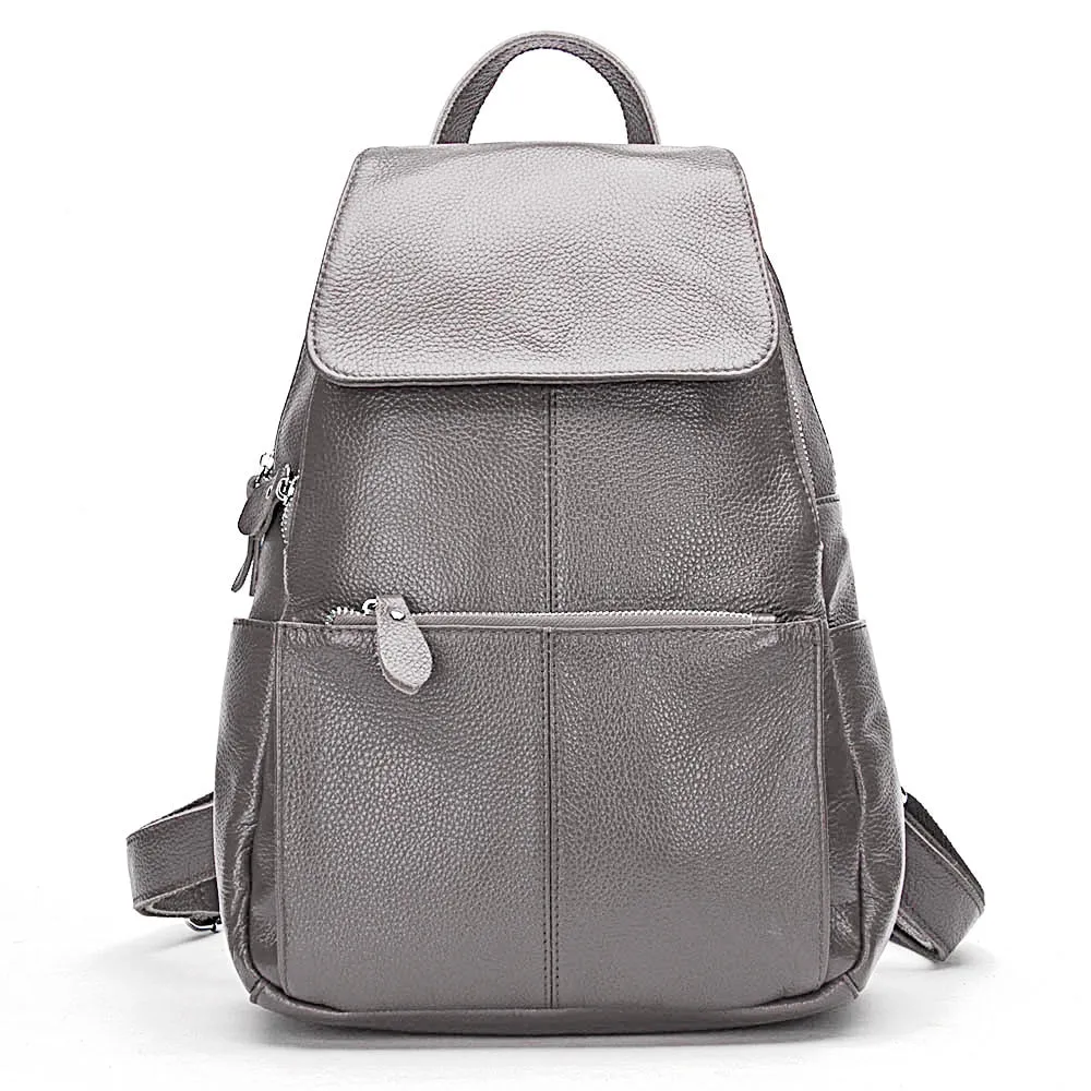 City Stride Leather Backpack - Commuter Backpack for Women - One Size