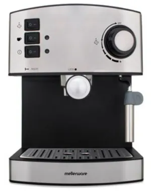 Coffee Maker Espresso Stainless Steel Brushed 15Bar 850W "Trento"