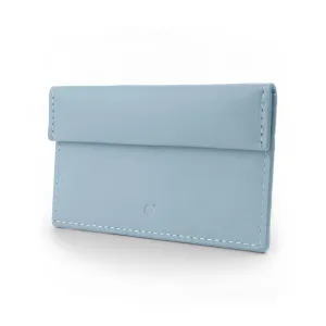 Compact Coin & Card Case in Black