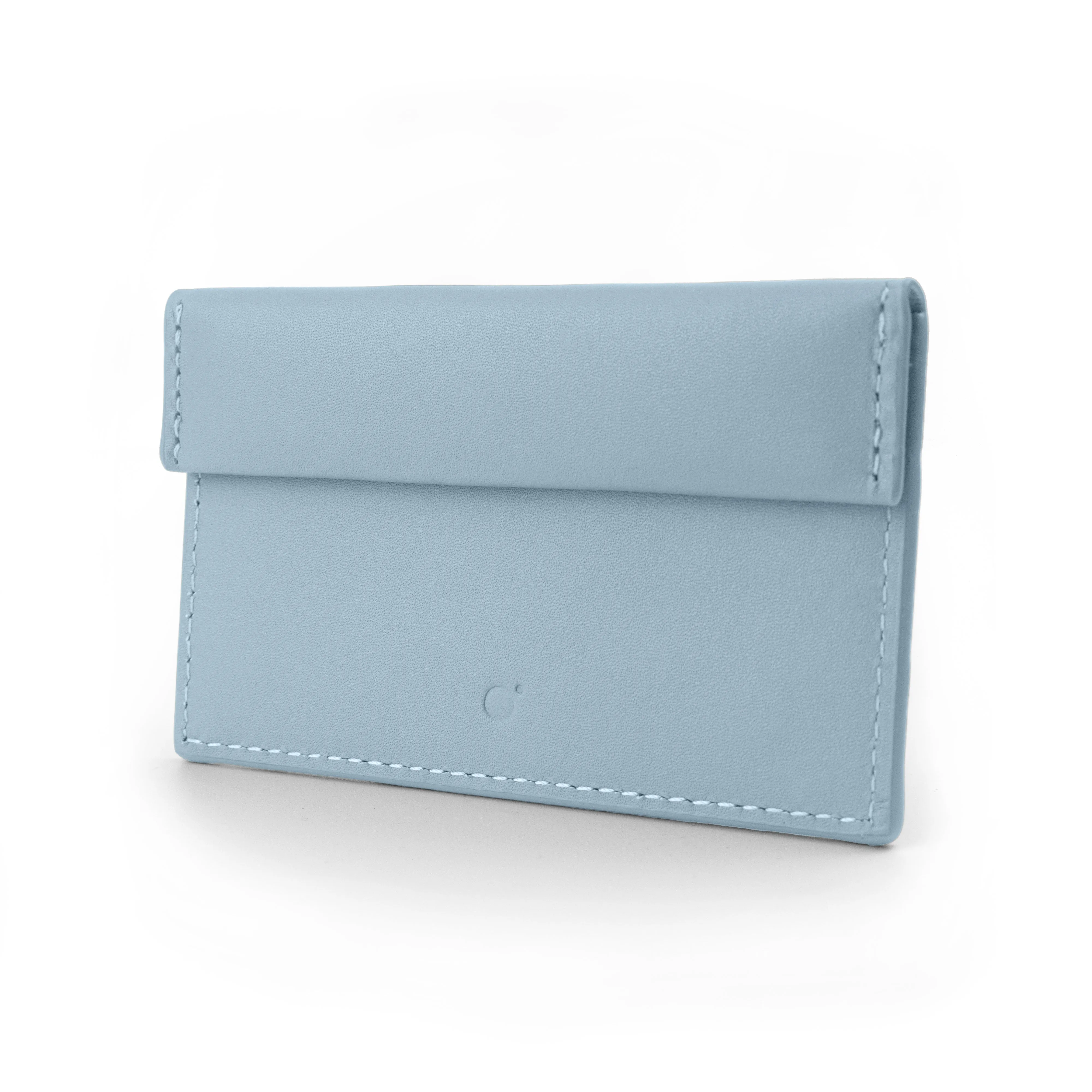 Compact Coin & Card Case in Black
