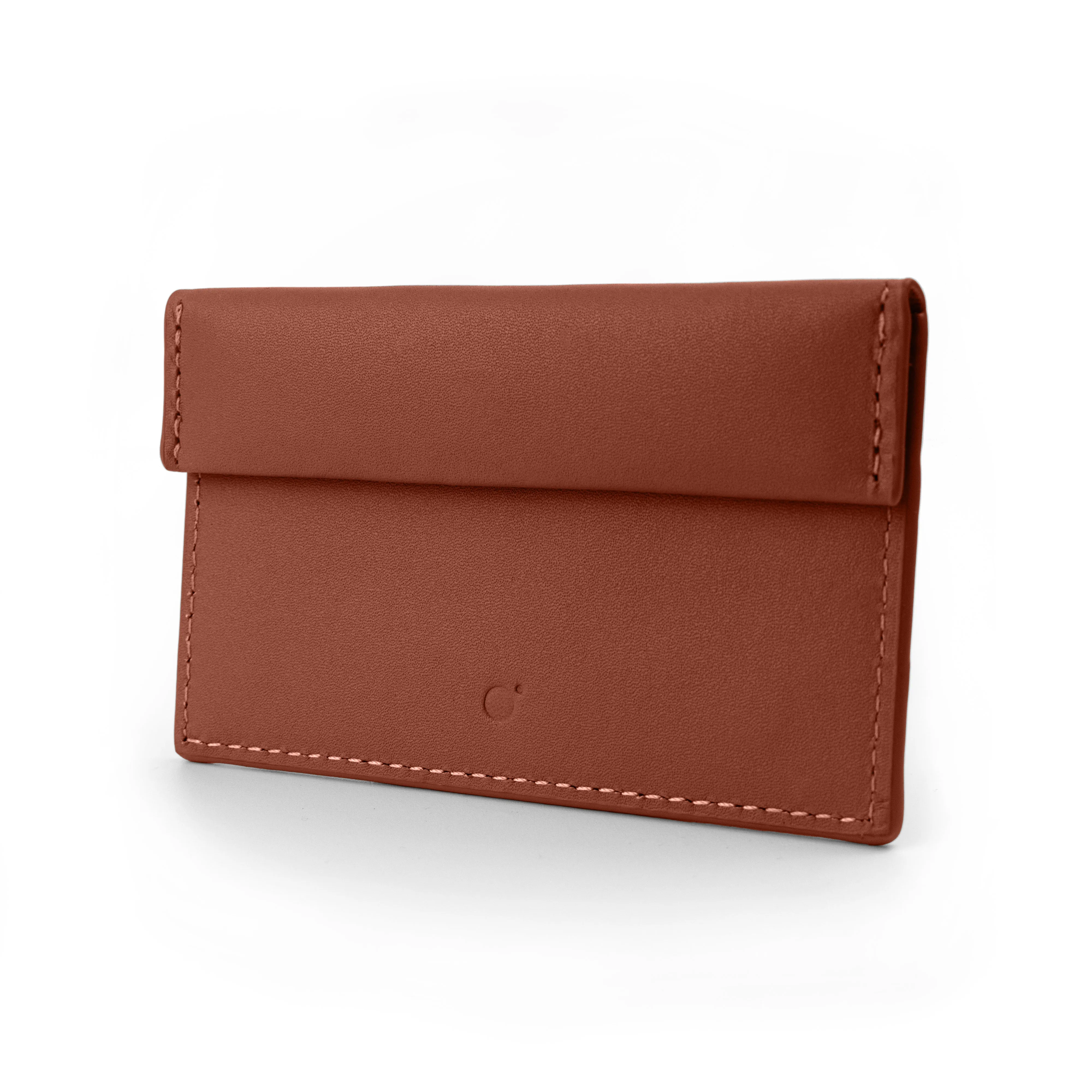 Compact Coin & Card Case in Black