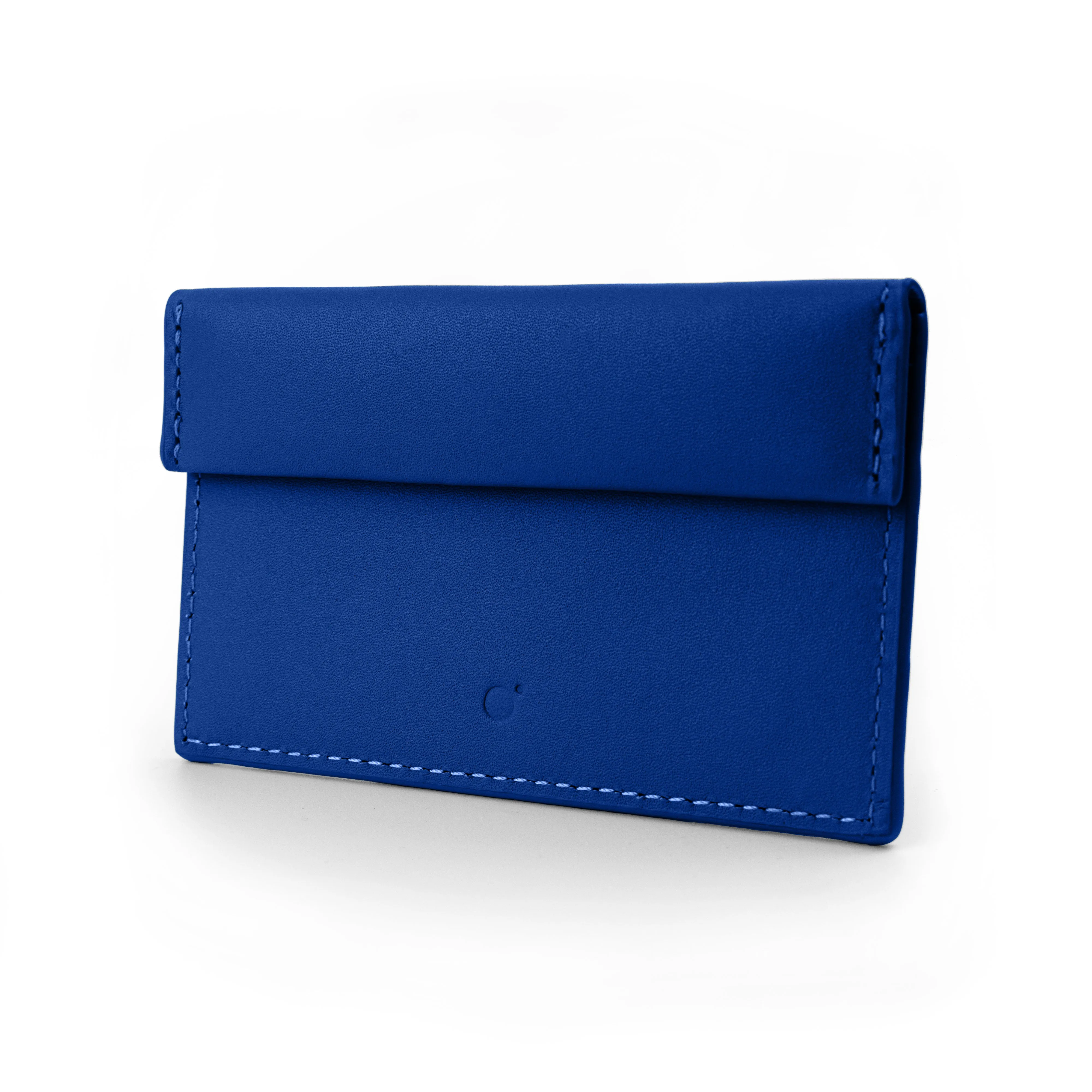 Compact Coin & Card Case in Black