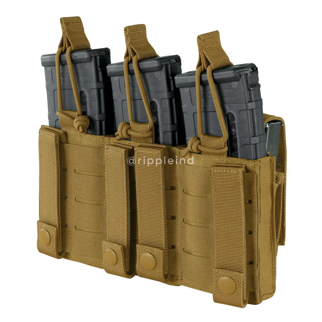Condor - Coyote Brown - Triple M4 Kangaroo Mag Pouch (Gen 2)
