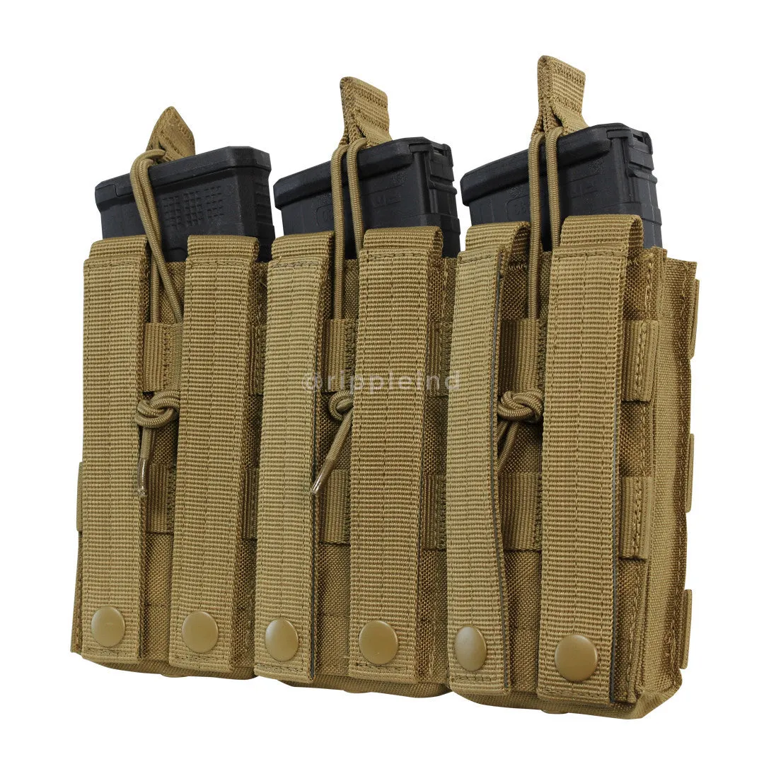Condor - Coyote Brown - Triple Open Top M4 Pouch
