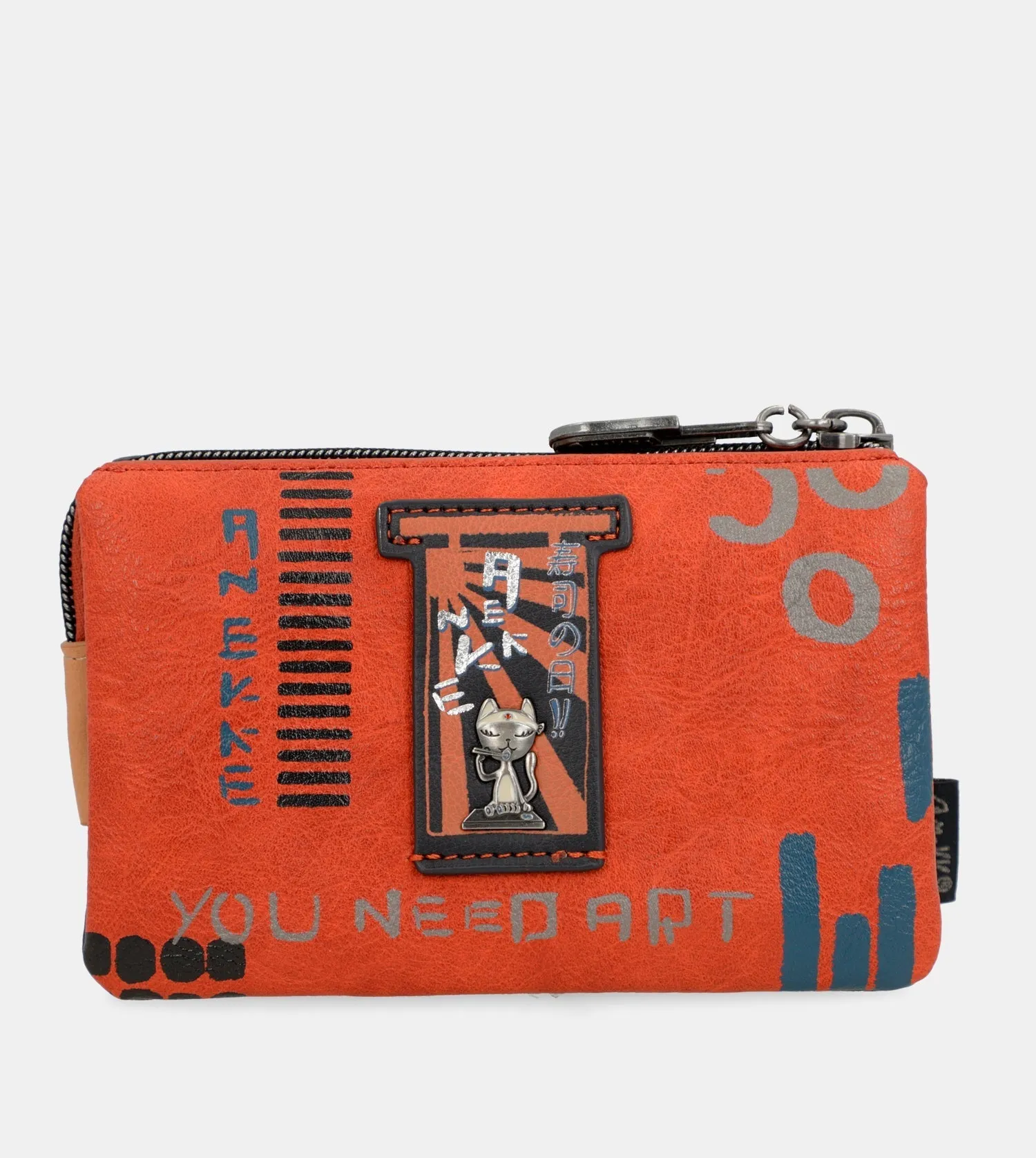 Contemporary Triple Compartment Wallet