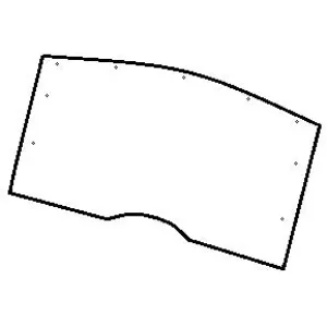 CONVERTIBLE REAR SEAT SQUAB BACKBOARD.